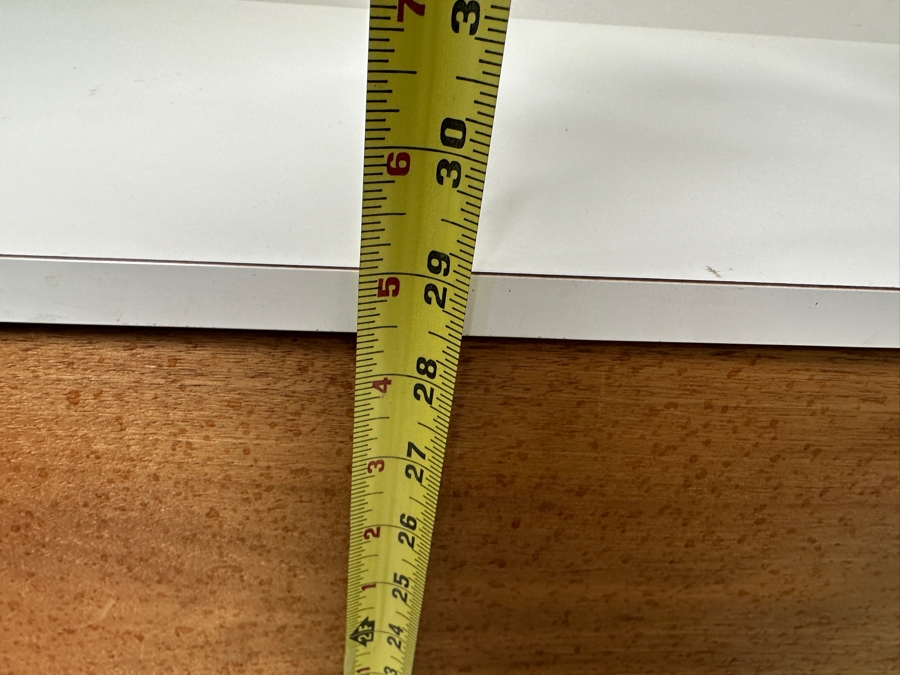 Florence Knoll Three-Piece Walnut Dresser And Vanity Set With Floating Desk - Period 1950's Mid-Century Modern Piece (Pair Of Dressers Can Be Separated) Each Dresser Is 36'W And Desk Is 28'W X 20'D X 29'H [Photo 16]