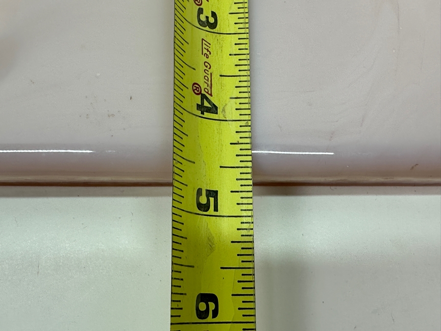 Vintage Pink Glass Tray With Handles And Circular Indentation 12.5W X 4.5D X 1.5H [Photo 9]