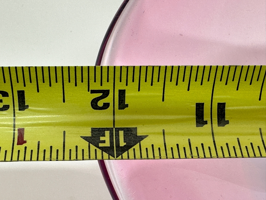 Art Glass Centerpiece Bowl By Glassworks Chribska Made In The Czech Republic 12.25W X 7D X 5H [Photo 11]