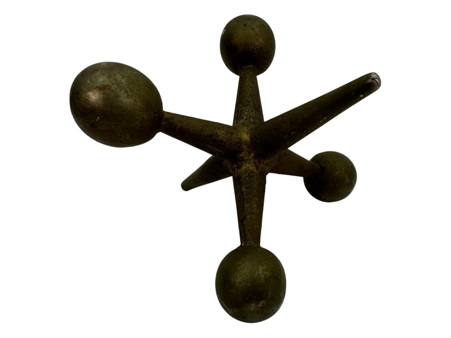 Decorative Metal Jax Jacks Sculpture 7.5'W [Photo 1]