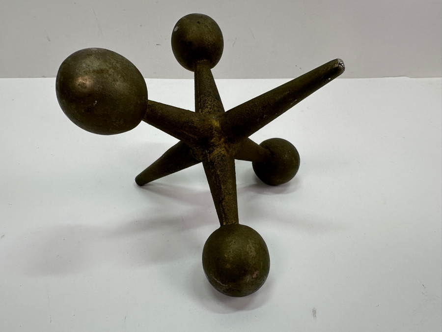 Decorative Metal Jax Jacks Sculpture 7.5'W [Photo 2]
