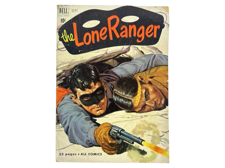 Dell Comics The Long Ranger #39 Vintage 1951 10 Cent Comic Book