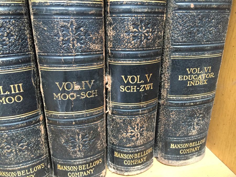 The New Practical Reference Library Books Hanson-Bellows Company [Photo 9]