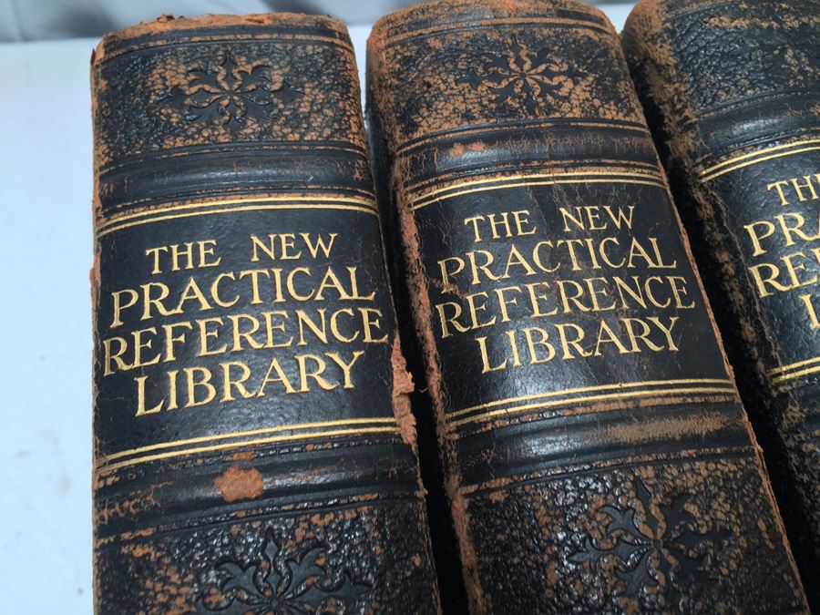 The New Practical Reference Library Books Hanson-Bellows Company