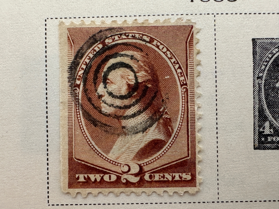 The American Album For United States Stamps Book - See Photos For Sampling Of U.S. Postage Stamps (Not All Stamps Are Photographed) [Photo 8]