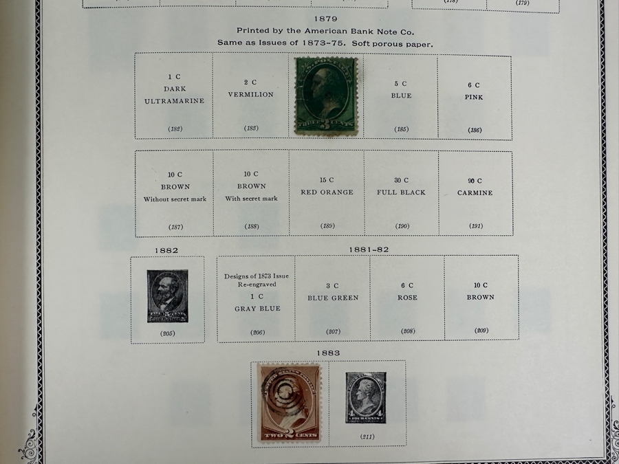 The American Album For United States Stamps Book - See Photos For Sampling Of U.S. Postage Stamps (Not All Stamps Are Photographed) [Photo 6]