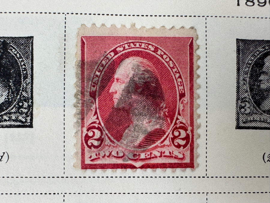 The American Album For United States Stamps Book - See Photos For Sampling Of U.S. Postage Stamps (Not All Stamps Are Photographed) [Photo 11]