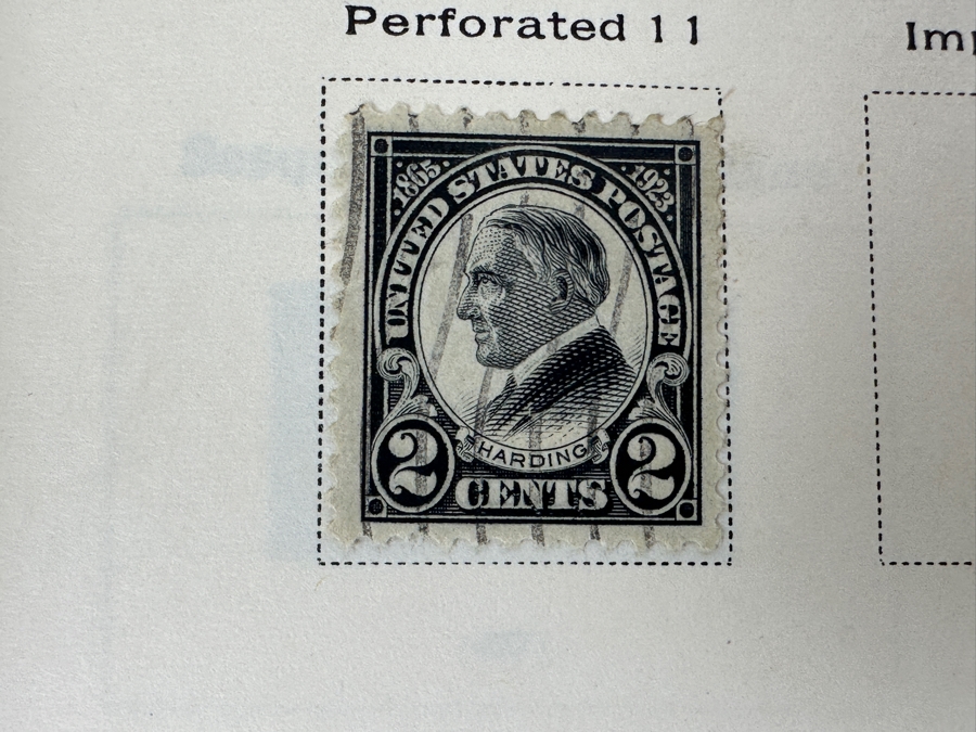 The American Album For United States Stamps Book - See Photos For Sampling Of U.S. Postage Stamps (Not All Stamps Are Photographed) [Photo 27]