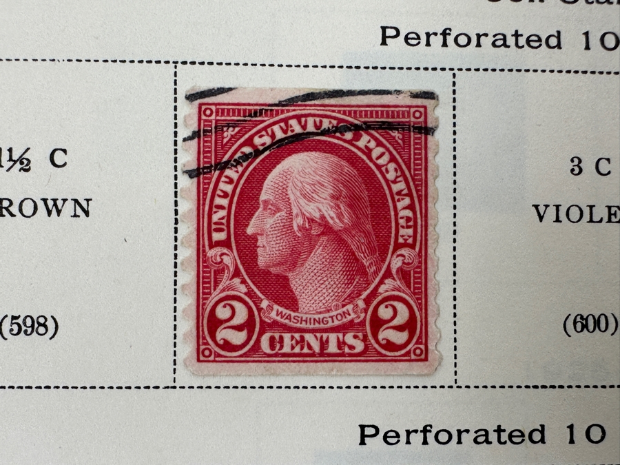 The American Album For United States Stamps Book - See Photos For Sampling Of U.S. Postage Stamps (Not All Stamps Are Photographed) [Photo 26]
