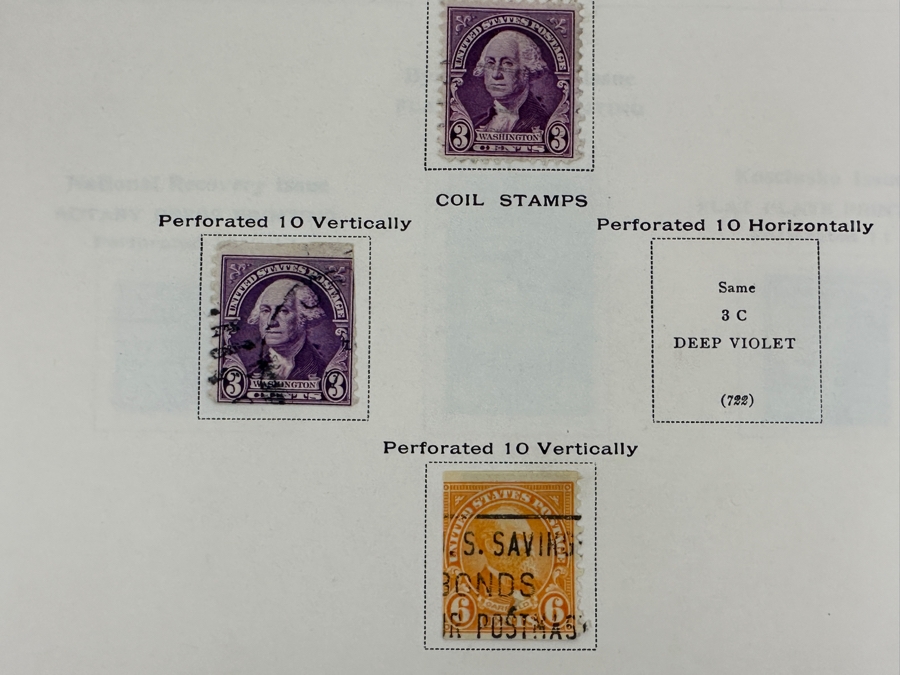 The American Album For United States Stamps Book - See Photos For Sampling Of U.S. Postage Stamps (Not All Stamps Are Photographed) [Photo 36]