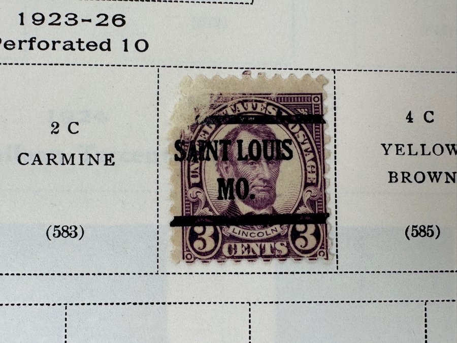 The American Album For United States Stamps Book - See Photos For Sampling Of U.S. Postage Stamps (Not All Stamps Are Photographed) [Photo 25]