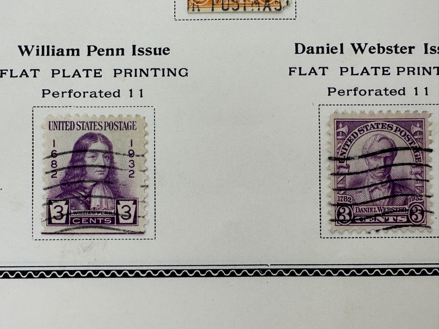 The American Album For United States Stamps Book - See Photos For Sampling Of U.S. Postage Stamps (Not All Stamps Are Photographed) [Photo 37]