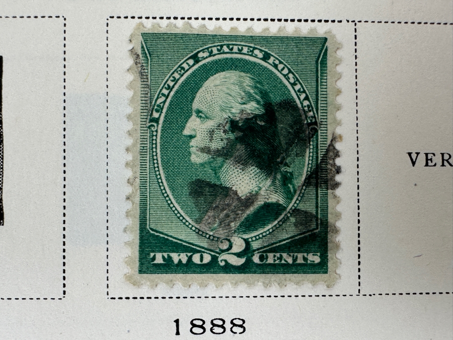 The American Album For United States Stamps Book - See Photos For Sampling Of U.S. Postage Stamps (Not All Stamps Are Photographed) [Photo 10]