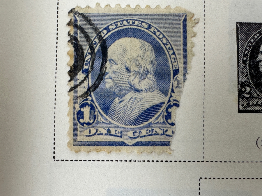 The American Album For United States Stamps Book - See Photos For Sampling Of U.S. Postage Stamps (Not All Stamps Are Photographed) [Photo 12]