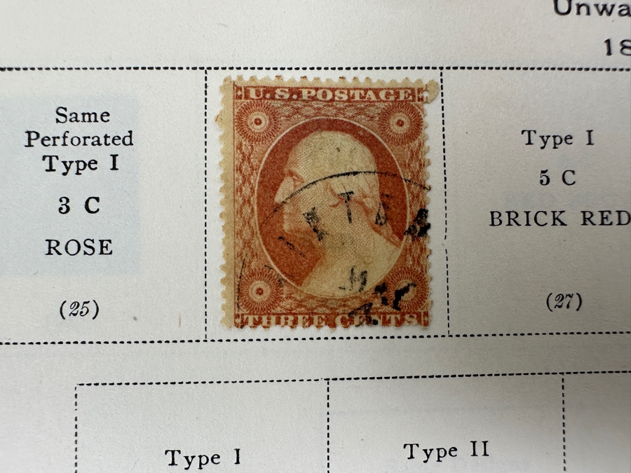 The American Album For United States Stamps Book - See Photos For Sampling Of U.S. Postage Stamps (Not All Stamps Are Photographed) [Photo 4]