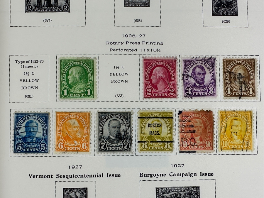 The American Album For United States Stamps Book - See Photos For Sampling Of U.S. Postage Stamps (Not All Stamps Are Photographed) [Photo 28]
