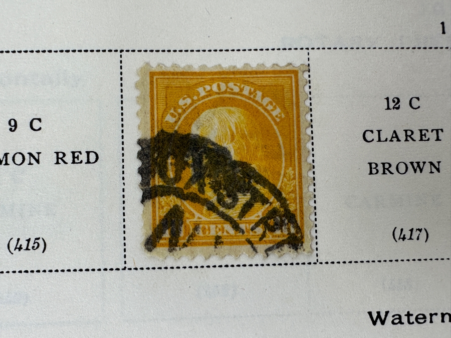 The American Album For United States Stamps Book - See Photos For Sampling Of U.S. Postage Stamps (Not All Stamps Are Photographed) [Photo 21]