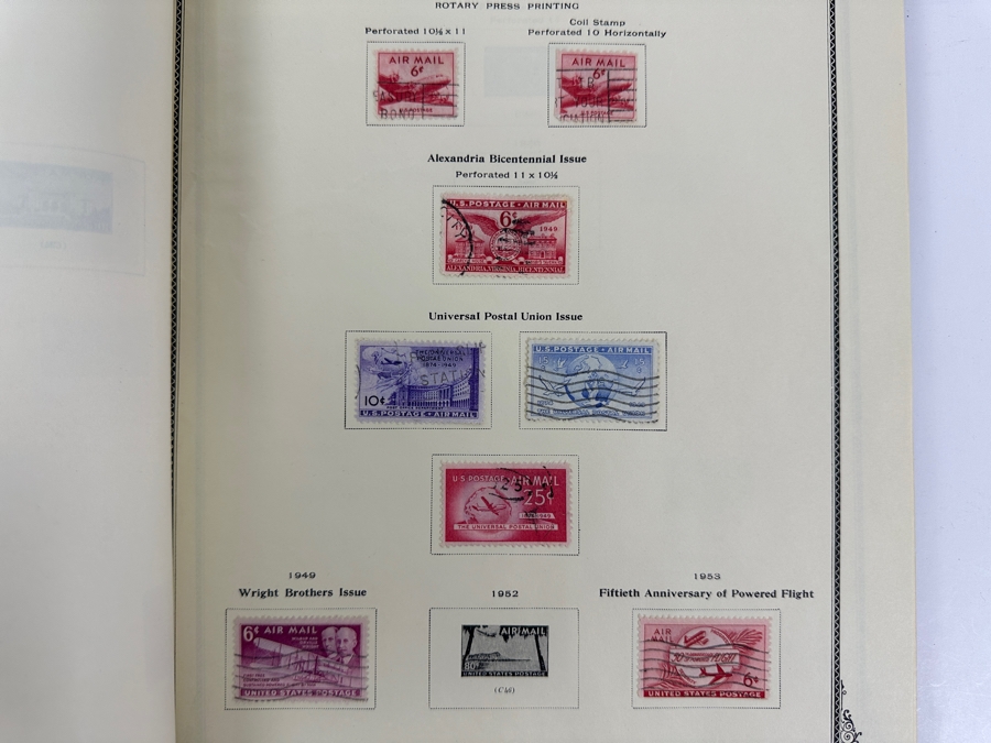 The American Album For United States Stamps Book - See Photos For Sampling Of U.S. Postage Stamps (Not All Stamps Are Photographed) [Photo 42]
