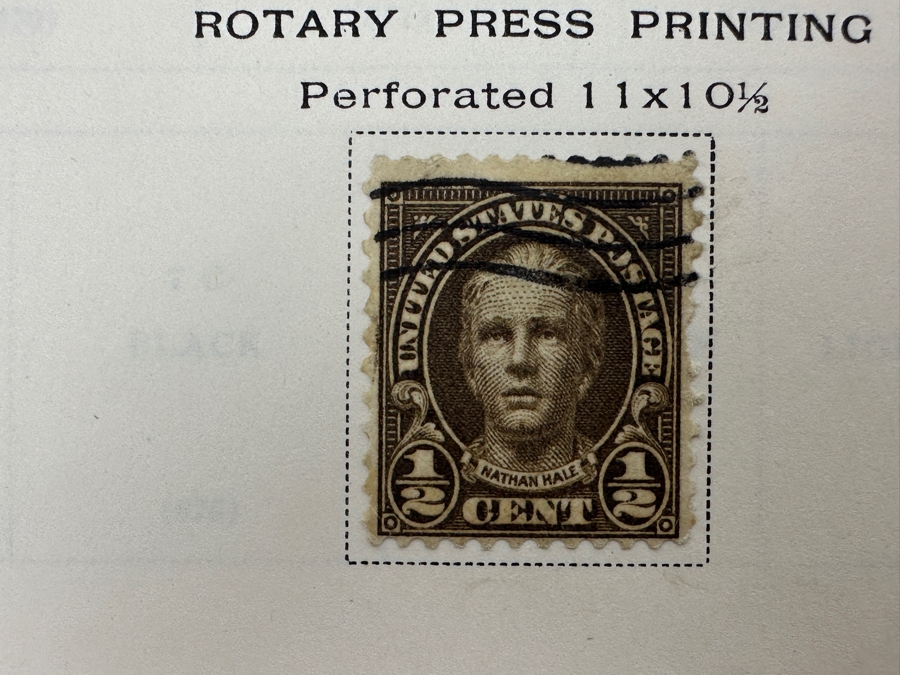 The American Album For United States Stamps Book - See Photos For Sampling Of U.S. Postage Stamps (Not All Stamps Are Photographed) [Photo 31]