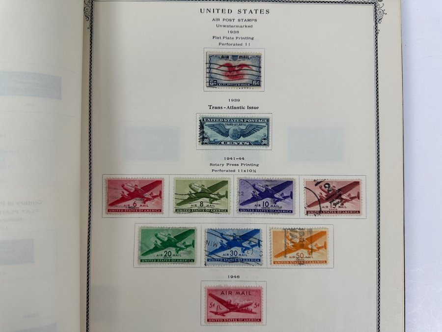 The American Album For United States Stamps Book - See Photos For Sampling Of U.S. Postage Stamps (Not All Stamps Are Photographed) [Photo 40]
