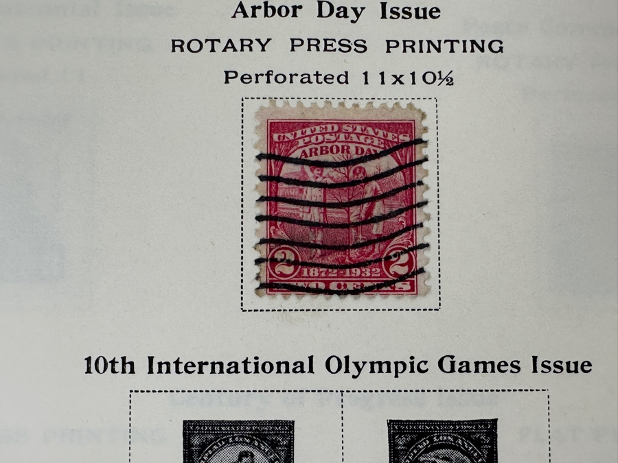 The American Album For United States Stamps Book - See Photos For Sampling Of U.S. Postage Stamps (Not All Stamps Are Photographed) [Photo 35]
