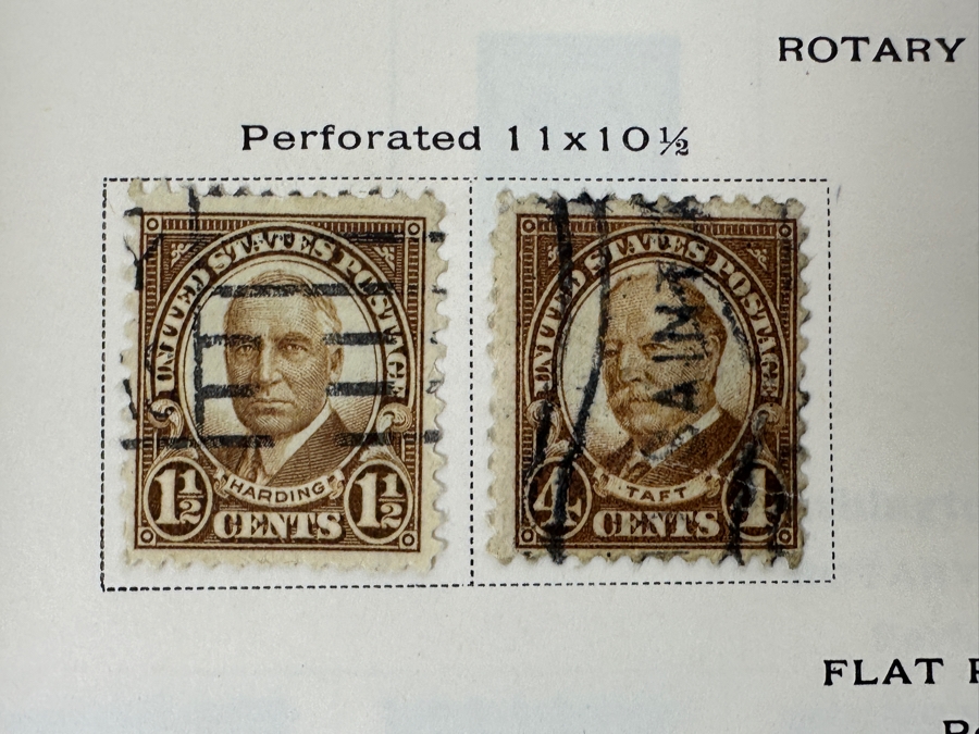 The American Album For United States Stamps Book - See Photos For Sampling Of U.S. Postage Stamps (Not All Stamps Are Photographed) [Photo 32]