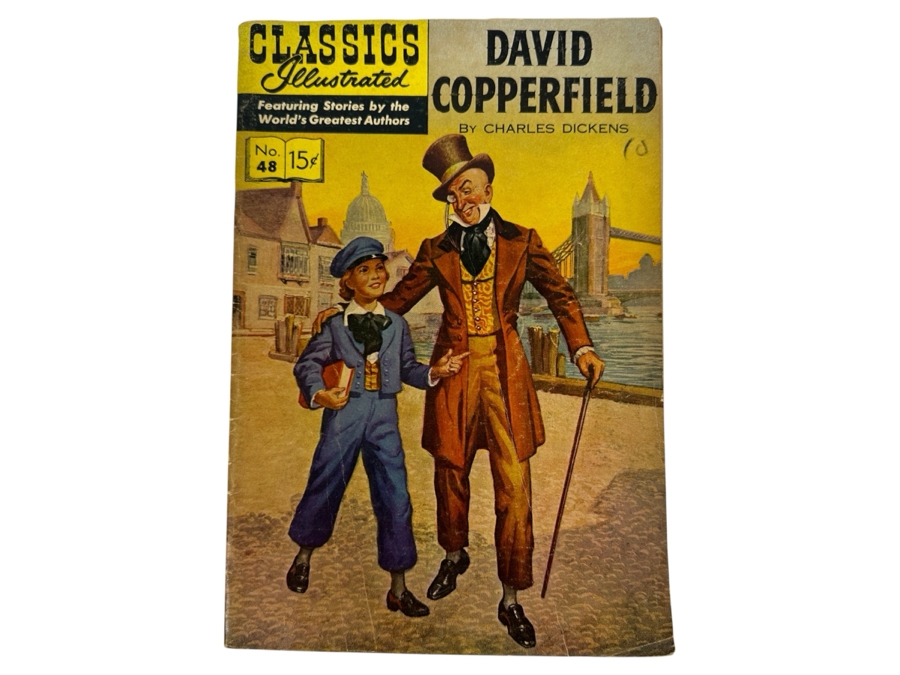 Classics Illustrated #48 David Copperfield By Charles Dickens Vintage 1948 15 Cent Comic Book