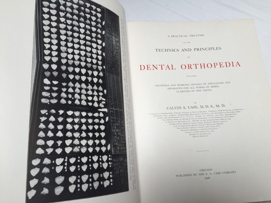 1908 Dental Orthopedia Book by Case - RARE [Photo 3]