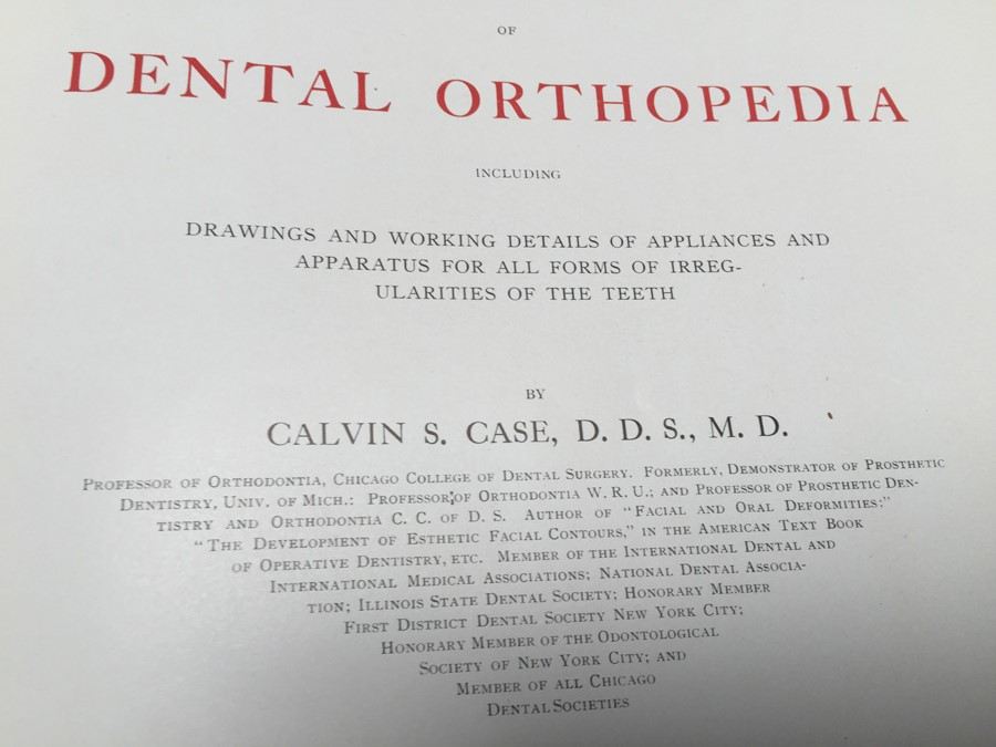 1908 Dental Orthopedia Book by Case - RARE [Photo 8]
