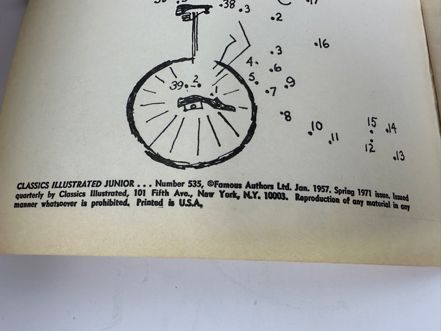 Classics Illustrated Junior #535 The Wizard Of Oz By L. Frank Baum Vintage 1971 25 Cent Comic Book [Photo 4]