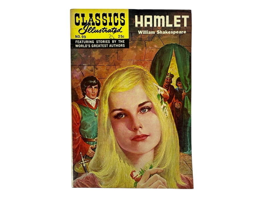Classics Illustrated #99 Hamlet By William Shakespeare Vintage 1969 25 Cent Comic Book