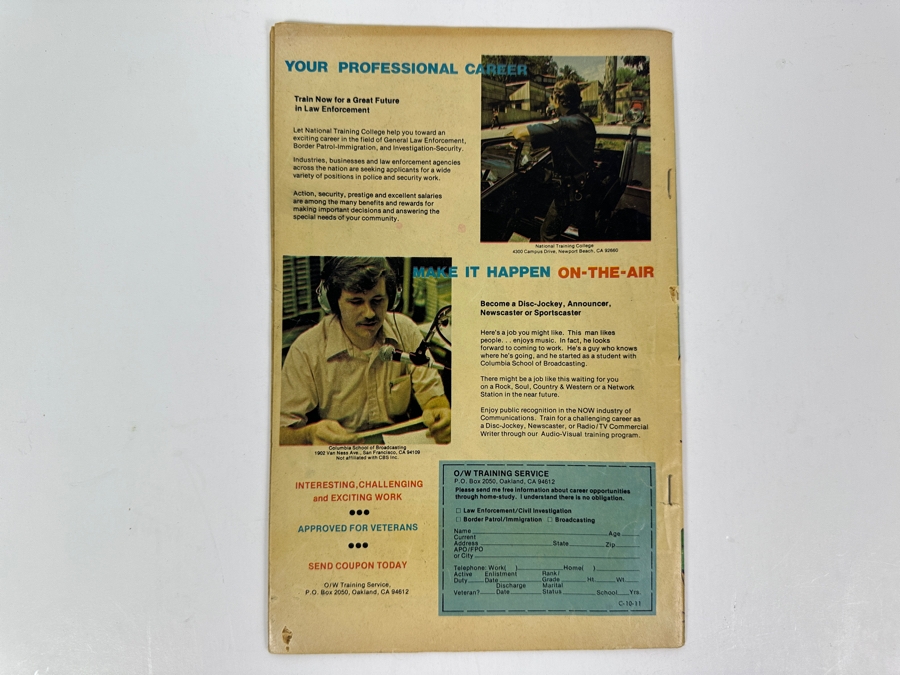 Charlton Comics Popeye The Sailor #133 Vintage 1976 25 Cent Comic Book [Photo 4]