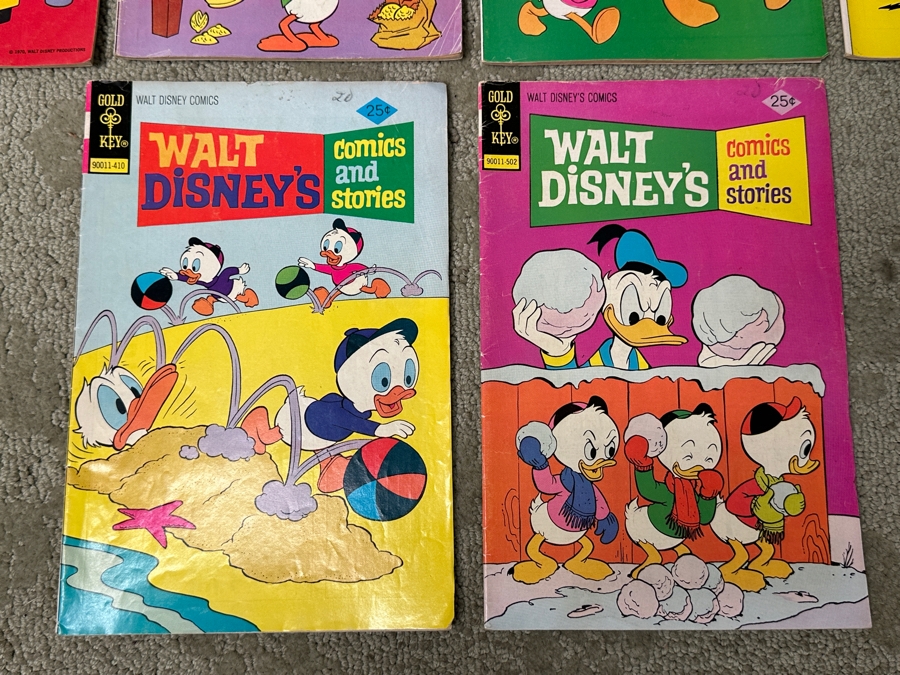 (10) Gold Key Comics Walt Disney's Comics And Stories 25 Cent Comic Books [Photo 6]