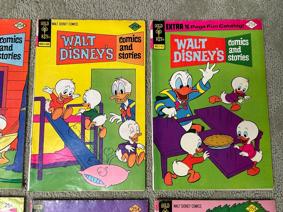 (10) Gold Key Comics Walt Disney's Comics And Stories 25 Cent Comic Books [Photo 3]