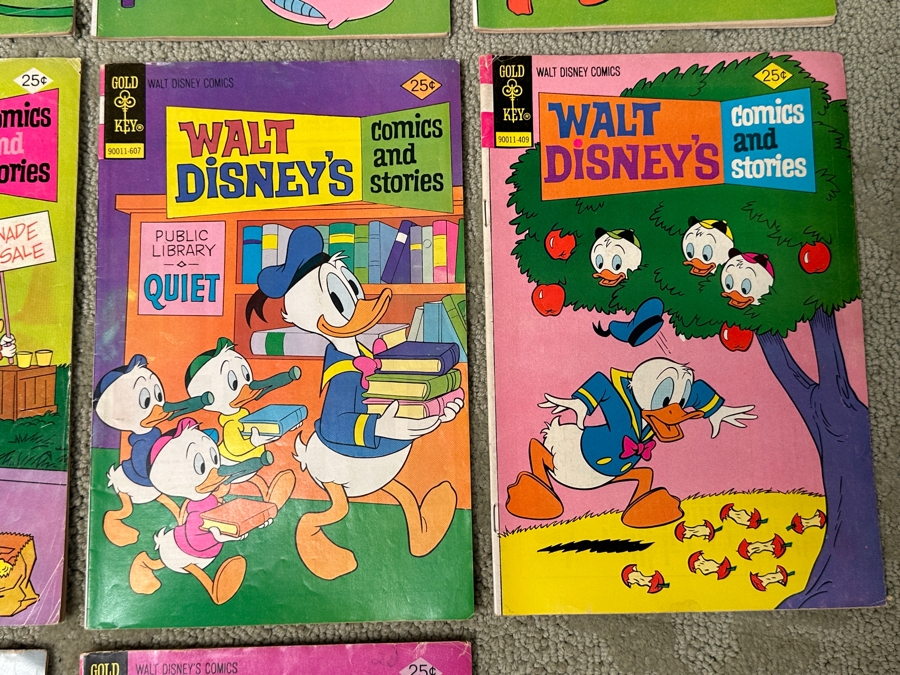 (10) Gold Key Comics Walt Disney's Comics And Stories 25 Cent Comic Books [Photo 5]