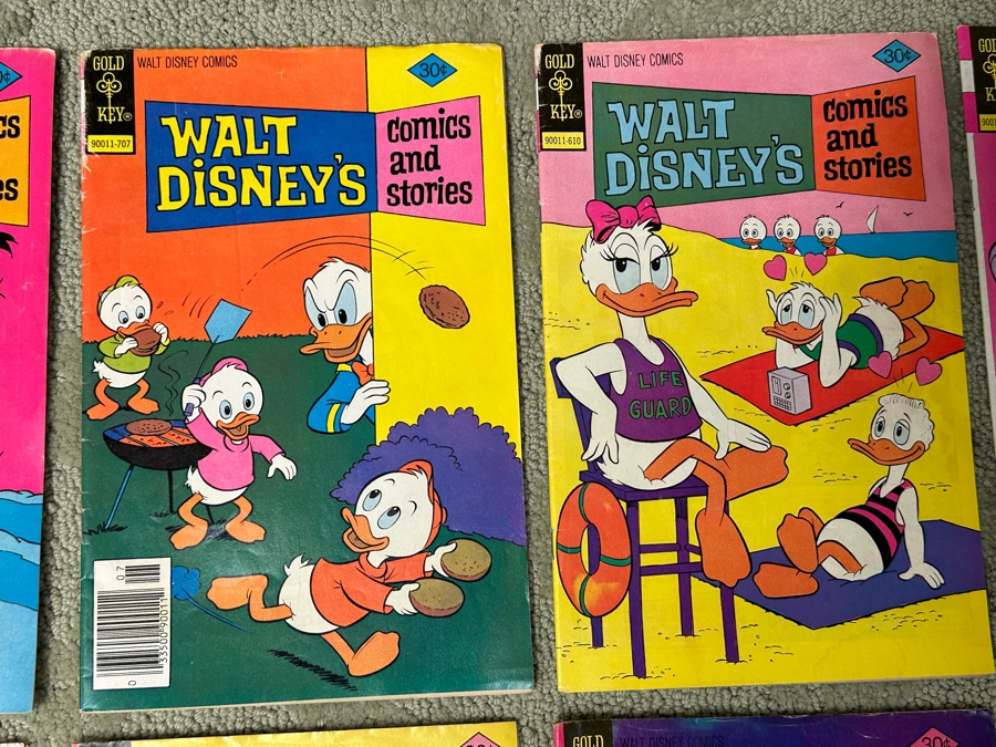 (10) Gold Key Comics Walt Disney's Comics And Stories 30 Cent Comic Books [Photo 3]