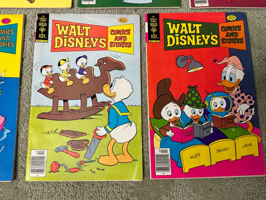 (9) Gold Key Comics Walt Disney's Comics And Stories 40 Cent Comic Books [Photo 6]