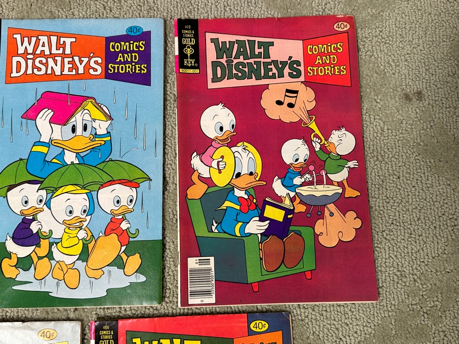 (9) Gold Key Comics Walt Disney's Comics And Stories 40 Cent Comic Books [Photo 4]