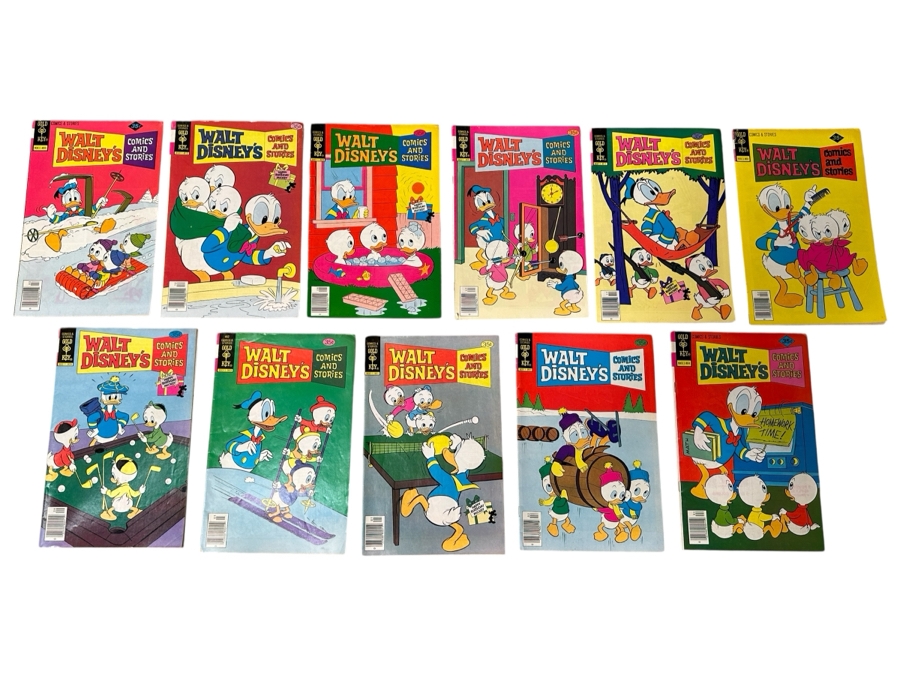 (11) Gold Key Comics Walt Disney's Comics And Stories 35 Cent Comic Books