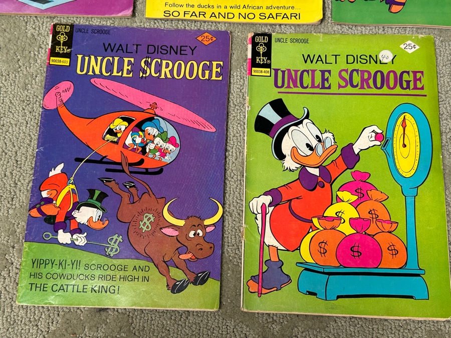 (9) Gold Key Comics Walt Disney's Uncle Scrooge 25 Cent Comic Books [Photo 6]