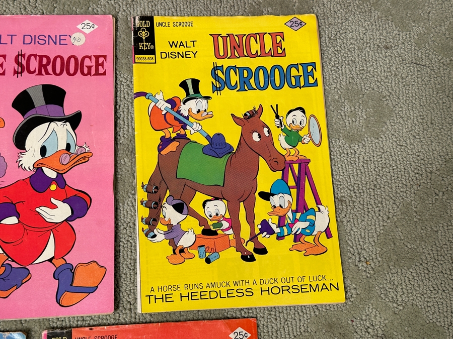 (9) Gold Key Comics Walt Disney's Uncle Scrooge 25 Cent Comic Books [Photo 4]