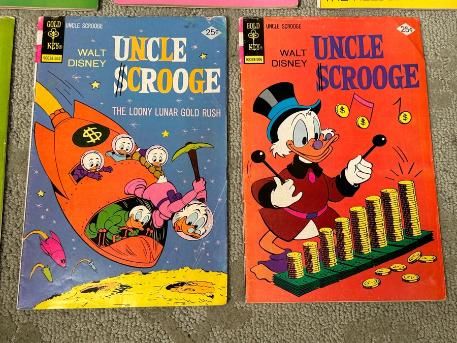 (9) Gold Key Comics Walt Disney's Uncle Scrooge 25 Cent Comic Books [Photo 5]