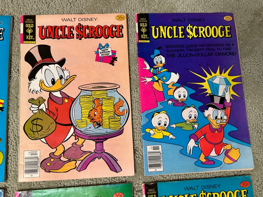 (12) Gold Key Comics Walt Disney's Uncle Scrooge 35 Cent Comic Books [Photo 3]
