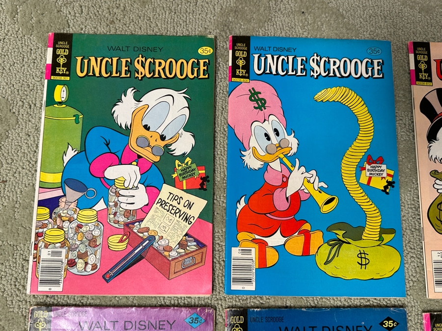 (12) Gold Key Comics Walt Disney's Uncle Scrooge 35 Cent Comic Books [Photo 2]