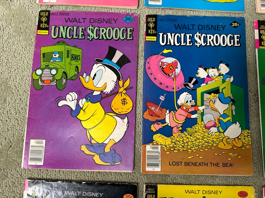 (12) Gold Key Comics Walt Disney's Uncle Scrooge 35 Cent Comic Books [Photo 4]