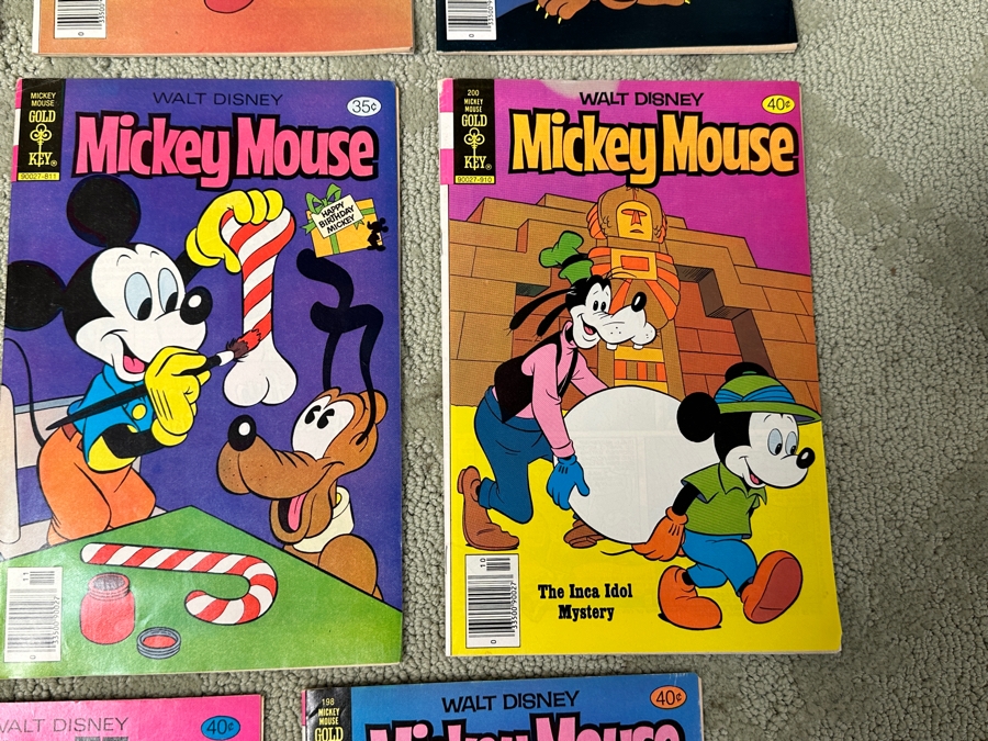 (20) Gold Key Comics Walt Disney's Mickey Mouse Comic Books [Photo 9]