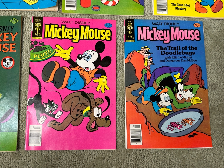 (20) Gold Key Comics Walt Disney's Mickey Mouse Comic Books [Photo 12]