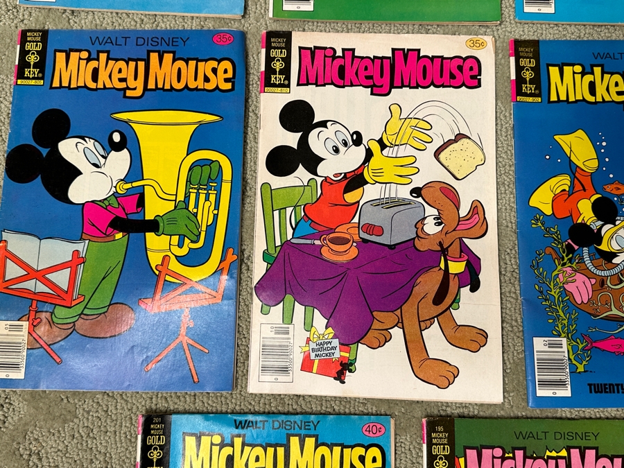 (20) Gold Key Comics Walt Disney's Mickey Mouse Comic Books [Photo 6]