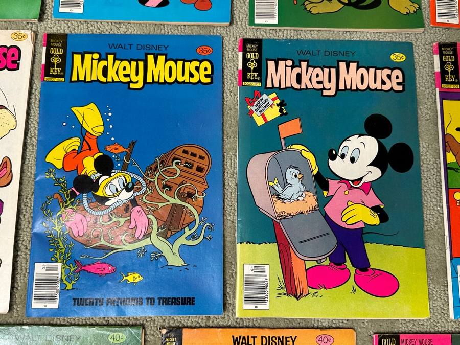 (20) Gold Key Comics Walt Disney's Mickey Mouse Comic Books [Photo 7]