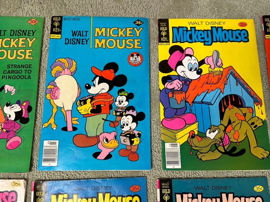 (20) Gold Key Comics Walt Disney's Mickey Mouse Comic Books [Photo 3]